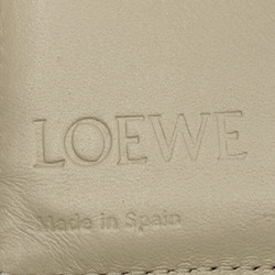 LOEWE Anagram Zip Wallet Pink Leather C660P30X01 Bifold Ladies