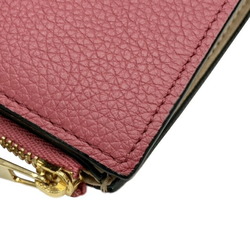 LOEWE Anagram Zip Wallet Pink Leather C660P30X01 Bifold Ladies