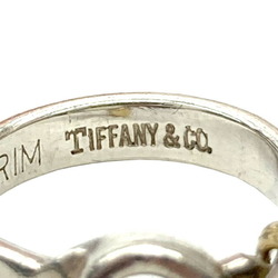 Tiffany & Co. Hook Eye Ring Silver 925 K18 Women's