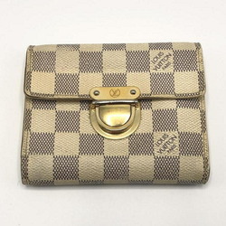 LOUIS VUITTON Portefeuille Koala Trifold Wallet N60013 Damier Azur White Louis Vuitton