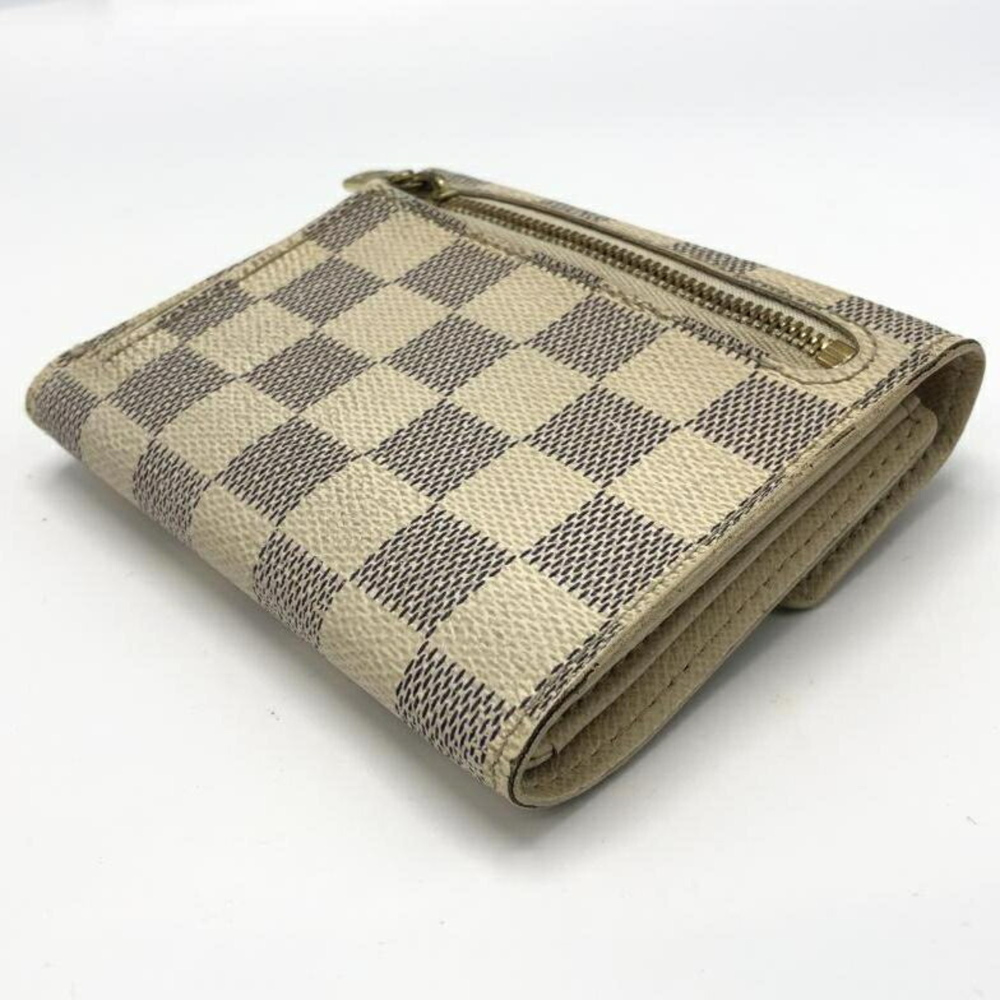 LOUIS VUITTON Portefeuille Koala Trifold Wallet N60013 Damier Azur White Louis Vuitton