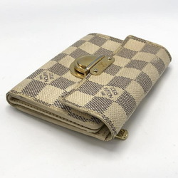 LOUIS VUITTON Portefeuille Koala Trifold Wallet N60013 Damier Azur White Louis Vuitton