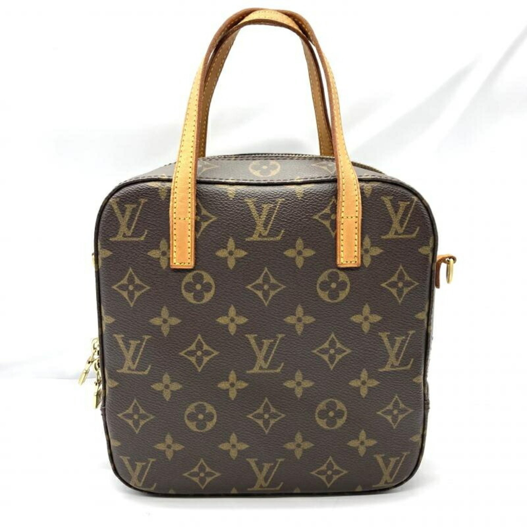 LOUIS VUITTON M47500 Monogram Spontini Louis Vuitton Shoulder Bag with Pen Holder