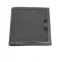 GUCCI GG canvas nylon x leather bifold wallet 150413 Gucci