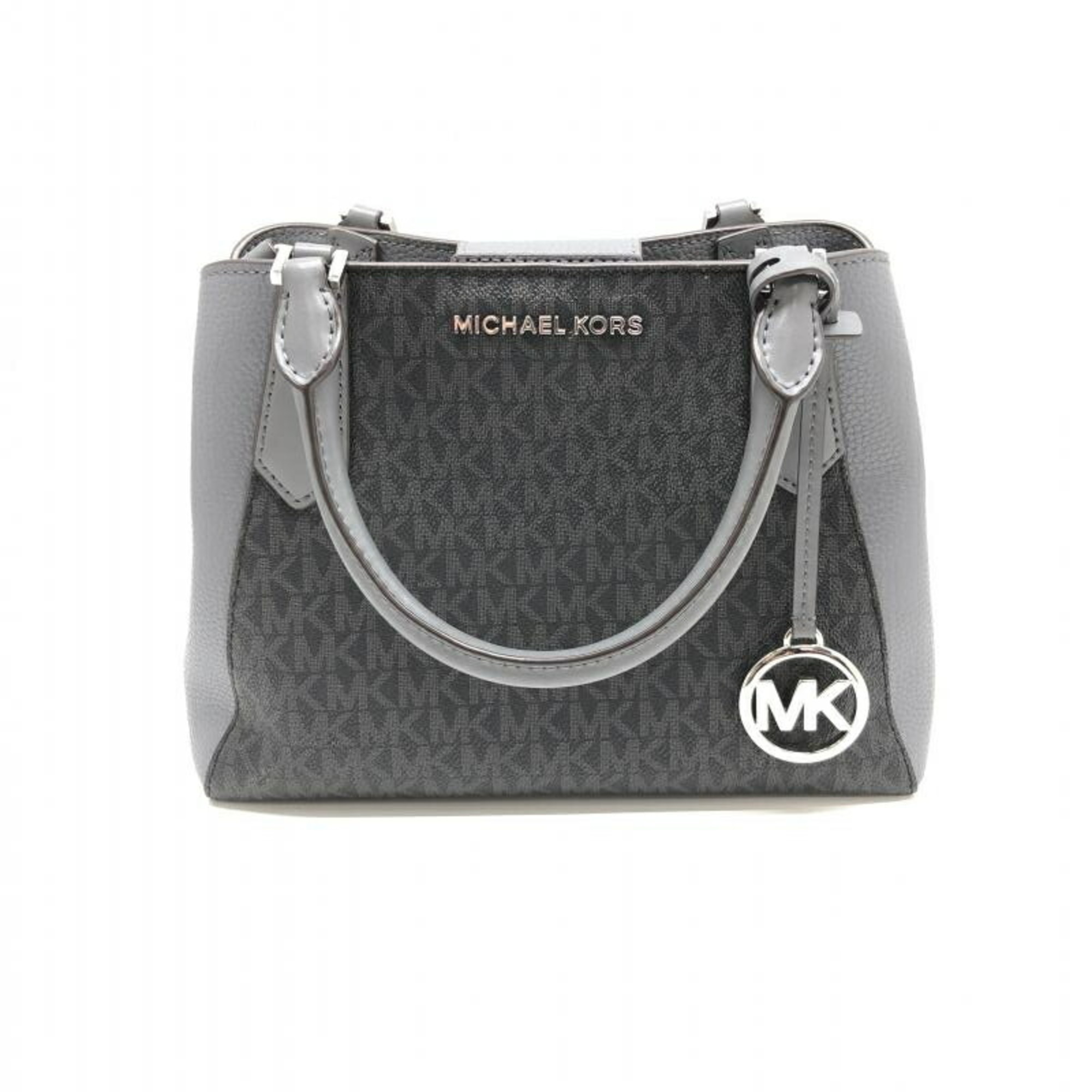 MICHAEL KORS Handbag 35F9SKFS1V Michael Kors MK Monogram Gray Bag