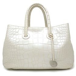 Furla tote bag leather off-white 350618