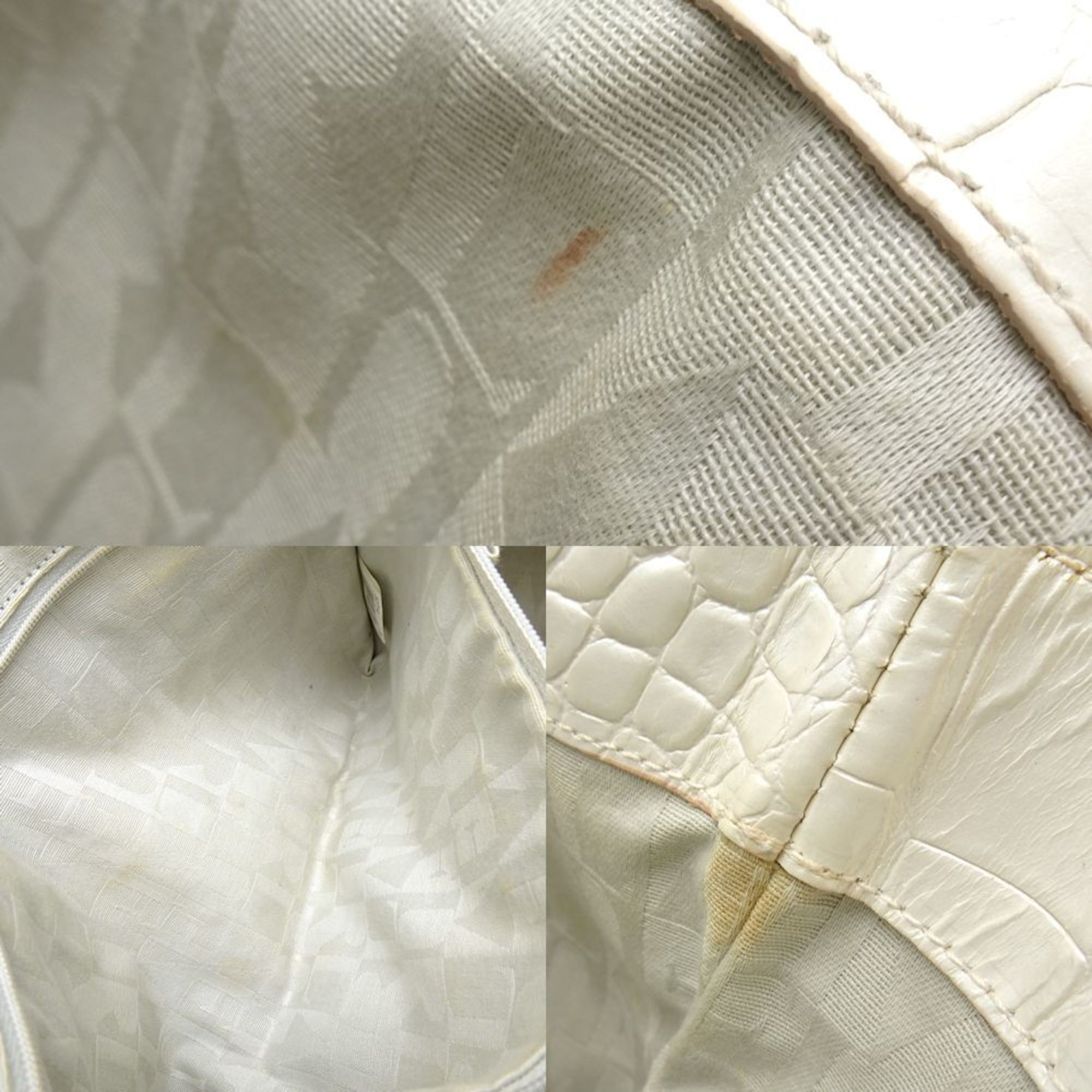 Furla tote bag leather off-white 350618