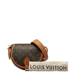 Louis Vuitton Monogram Tamburan Shoulder Bag M44860 Brown PVC Leather Women's LOUIS VUITTON