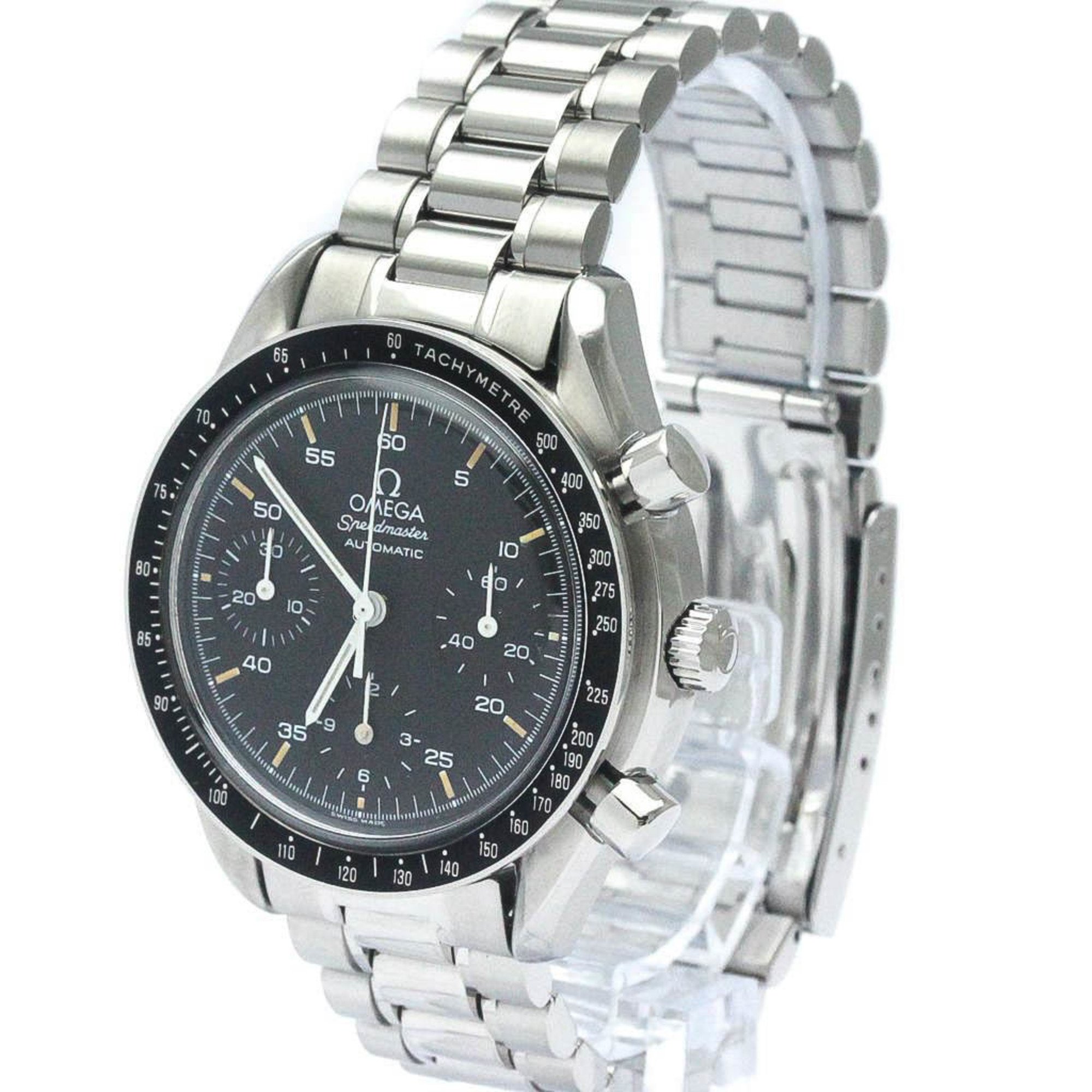 Polished OMEGA Speedmaster Automatic Steel Mens Watch 3510.50 BF566737 eLADY Globazone