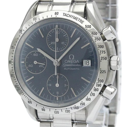 Polished OMEGA Speedmaster Date Steel Automatic Mens Watch 3511.80 BF566315