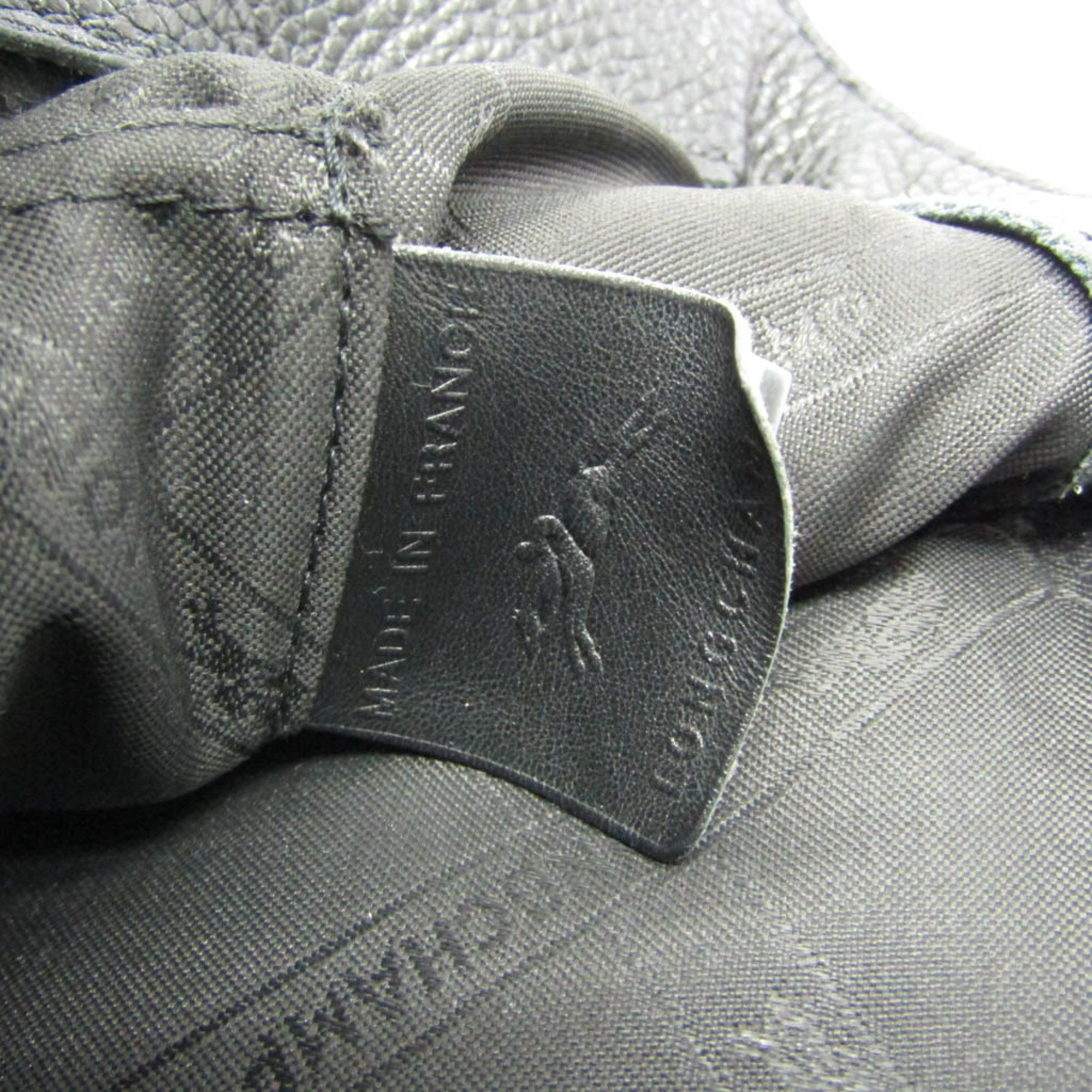 Longchamp Le Foulonne 1099 021 047 Women's Leather Handbag,Shoulder Bag Black