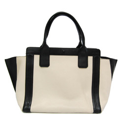 Chloé Alison Women's Leather Handbag Black,Cream
