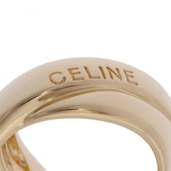 CELINE Celine Double Motif #11 No. 11 Women's K18 Yellow Gold Ring
