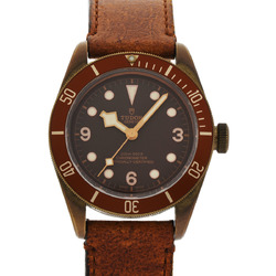 TUDOR Heritage Black Bay Bronze 79250BM Men's Bronze/Leather Watch Automatic Brown Dial