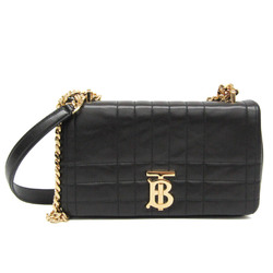 Burberry Small Lola Bag 8059509 Women's Leather Shoulder Bag Black