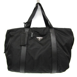 Prada Women's Nylon Boston Bag Black