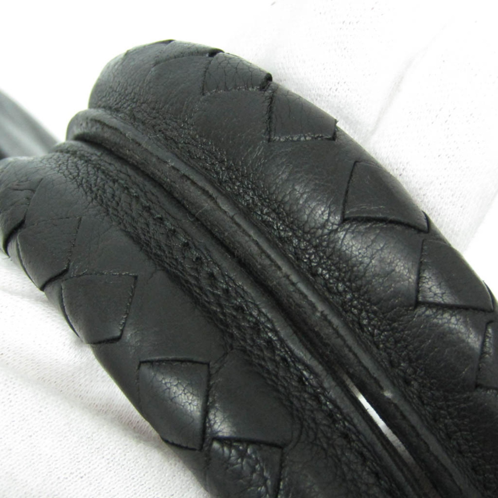 Bottega Veneta Men's Leather Handbag Black