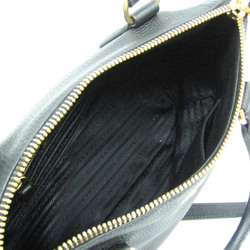 Prada 1BC032 Women's Leather Handbag,Shoulder Bag Black