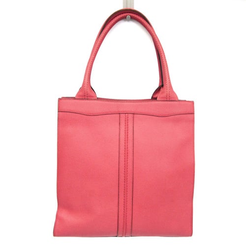 Valextra Punch Women's Leather Tote Bag Pink