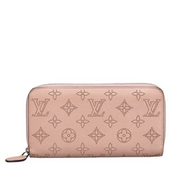 Louis Vuitton Monogram Mahina Zippy Wallet Long M61868 Magnolia Pink Leather Ladies LOUIS VUITTON
