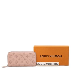 Louis Vuitton Monogram Mahina Zippy Wallet Long M61868 Magnolia Pink Leather Ladies LOUIS VUITTON