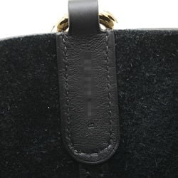 Hermes in the Loop 18 Handbag Taurillon Clemence Swift Black B engraved