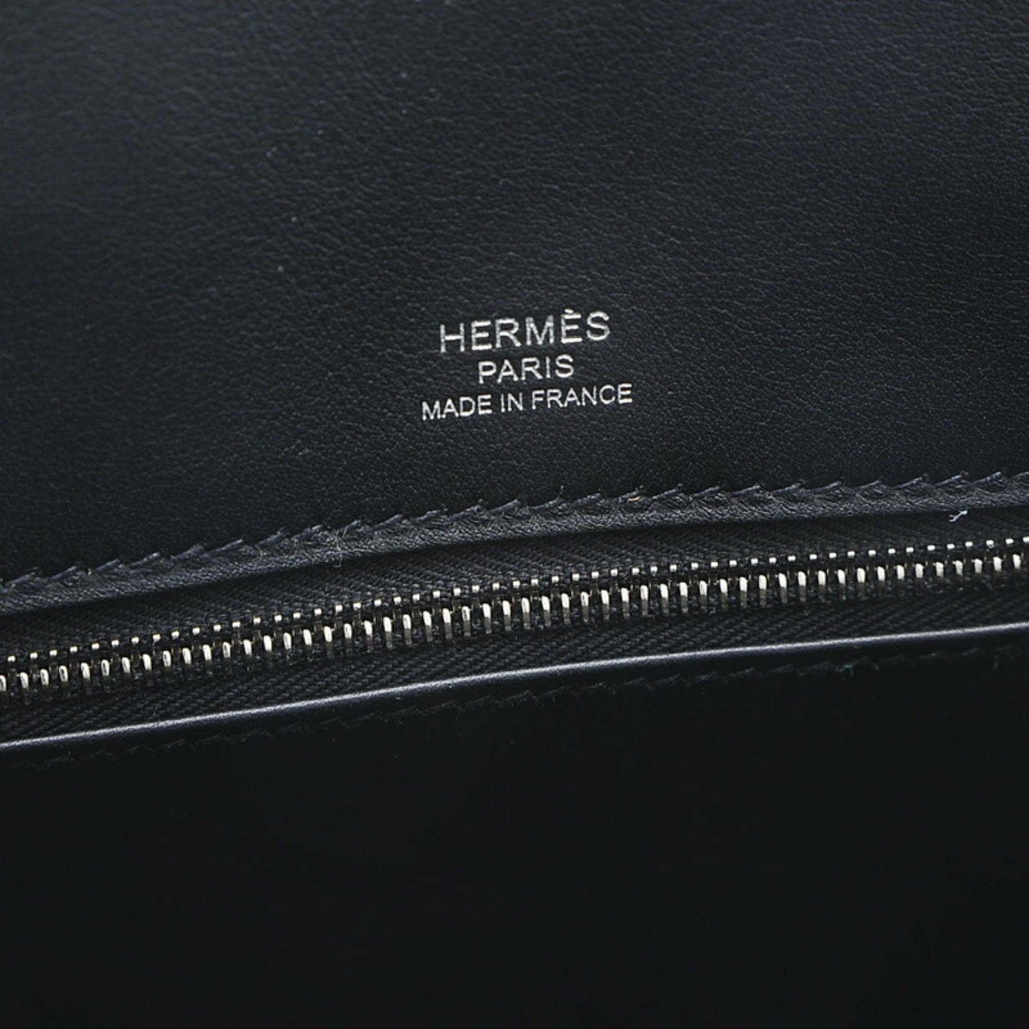 Hermes Birkin 25 Handbag Shadow Swift Black Z engraved