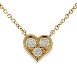 Tiffany Sentimental Heart Diamond Necklace 18K Women's TIFFANY&Co.