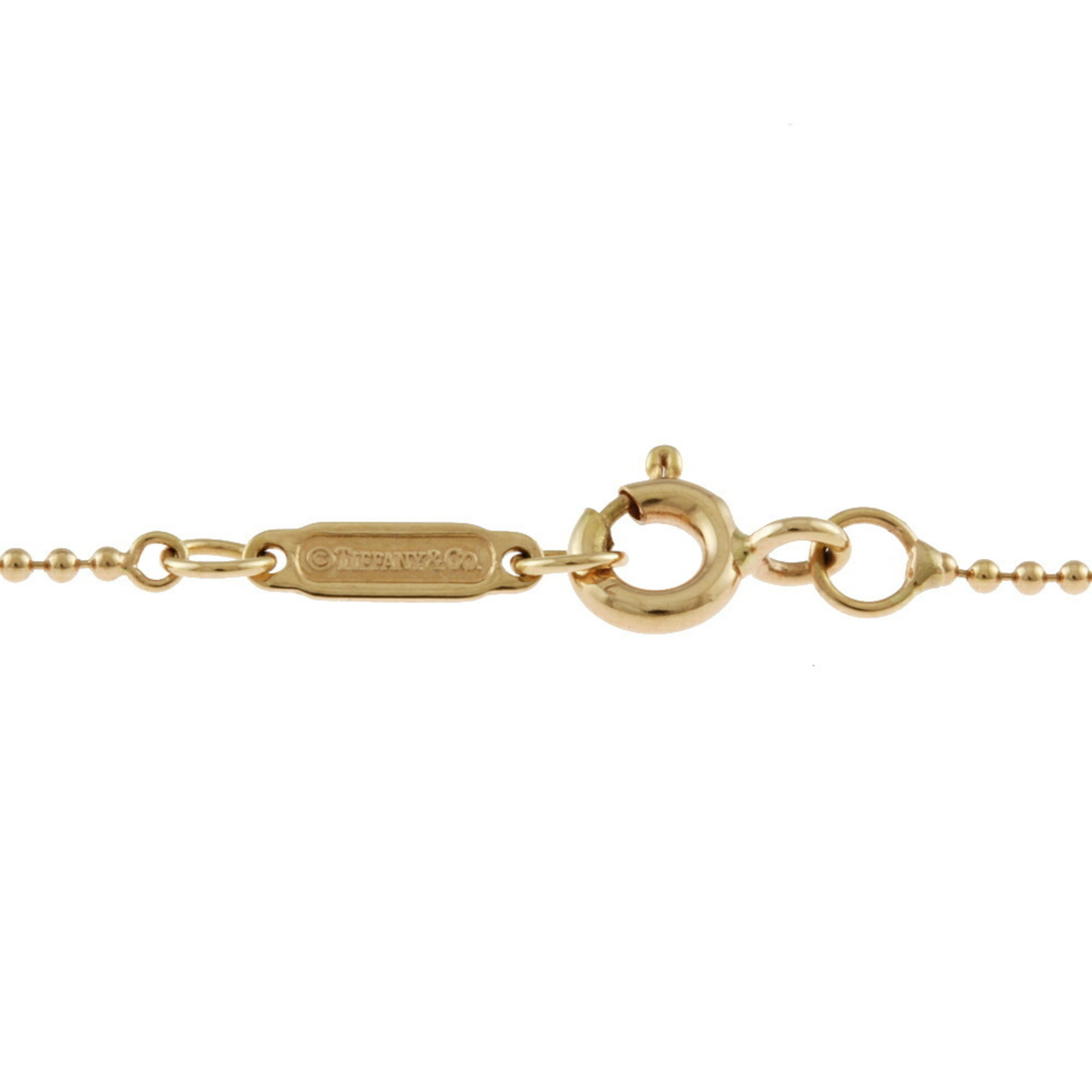 Tiffany Oval Key Necklace 18K Women's TIFFANY&Co.