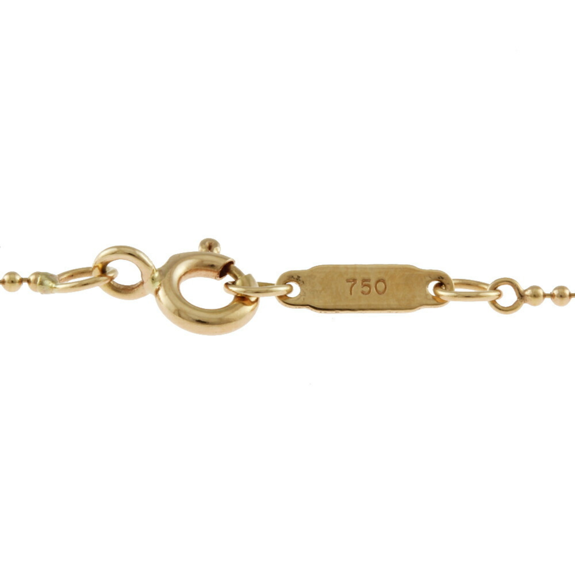 Tiffany Oval Key Necklace 18K Women's TIFFANY&Co.
