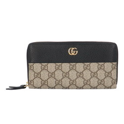 Gucci GG Marmont Long Wallet Supreme Canvas 436117 496334 Women's GUCCI