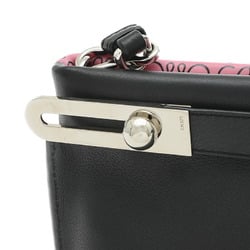 Loewe Missy Small Anagram 2Way Bag Leather Pink Black 327.54.S28