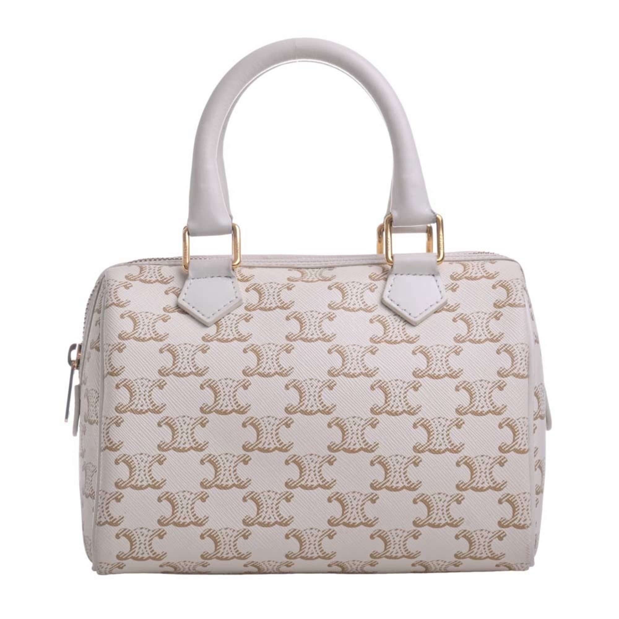 celine boston bag white