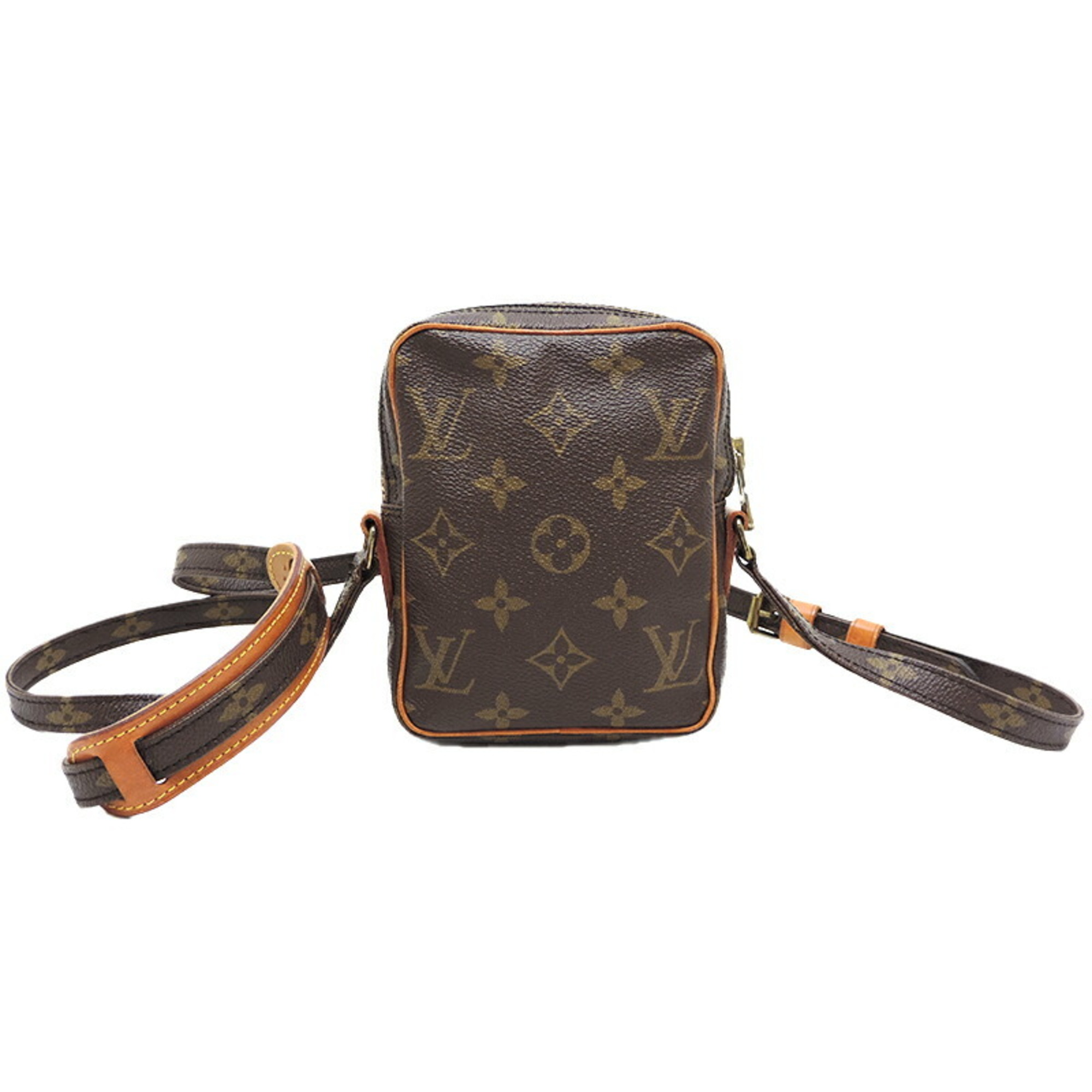 Louis Vuitton Danube Women's Shoulder Bag M45268 Monogram Brown