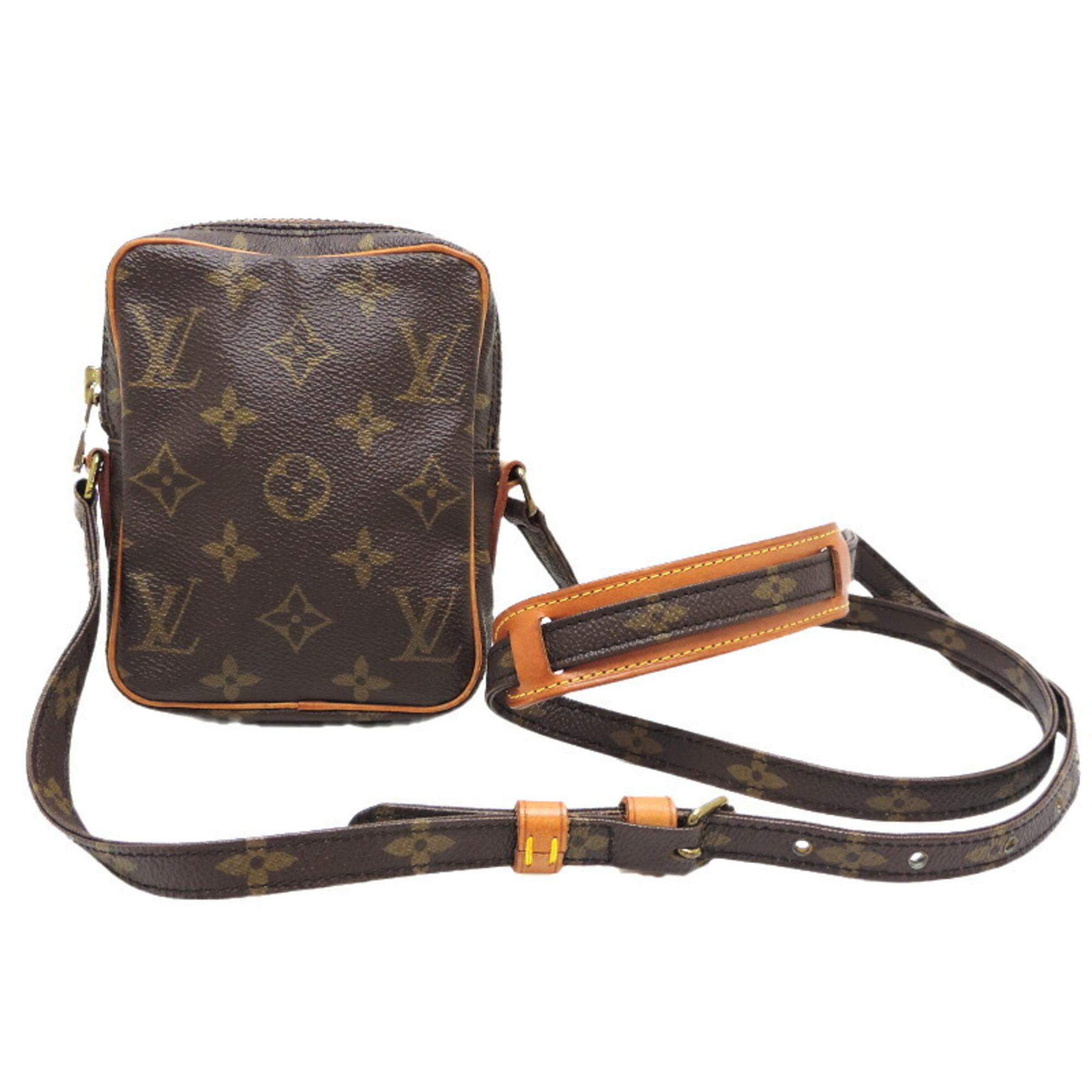 Louis Vuitton Danube Women's Shoulder Bag M45268 Monogram Brown