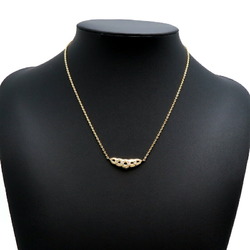 Christian Dior 750YG 0.02ct Diamond Women's Necklace 750 Yellow Gold