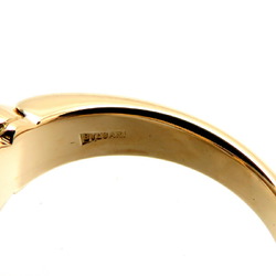 Bvlgari 750YG 750WG Naturalia Women's Ring 750 Yellow Gold No. 10.5