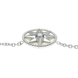 Christian Dior ROSE DES VENTS NECKLACE JRDV95023 White Gold (18K) Diamond,Shell Men,Women Fashion Pendant Necklace Carat/0.045 (Silver)