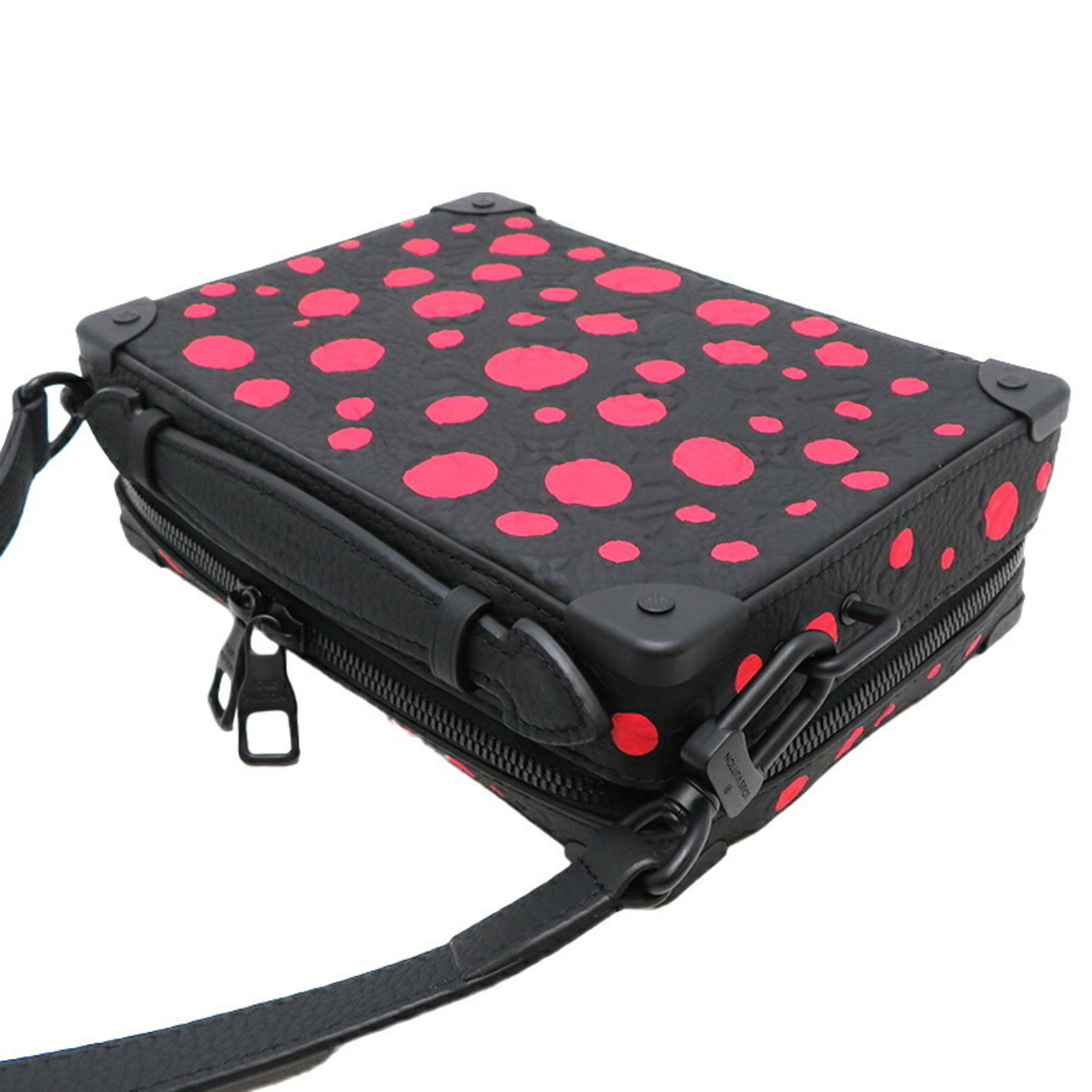Louis Vuitton (LVxYK) Handle Soft Trunk Women's Handbag M21677 Taurillon Noir
