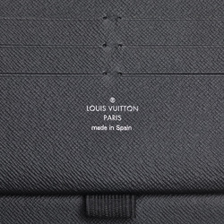 Louis Vuitton Epi Zippy Organizer Round Long Wallet M63852 Noir Black Leather Ladies LOUIS VUITTON