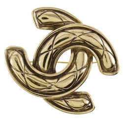CHANEL COCO Mark Brooch Gold Plated Approx. 37.3g Women's I111624066