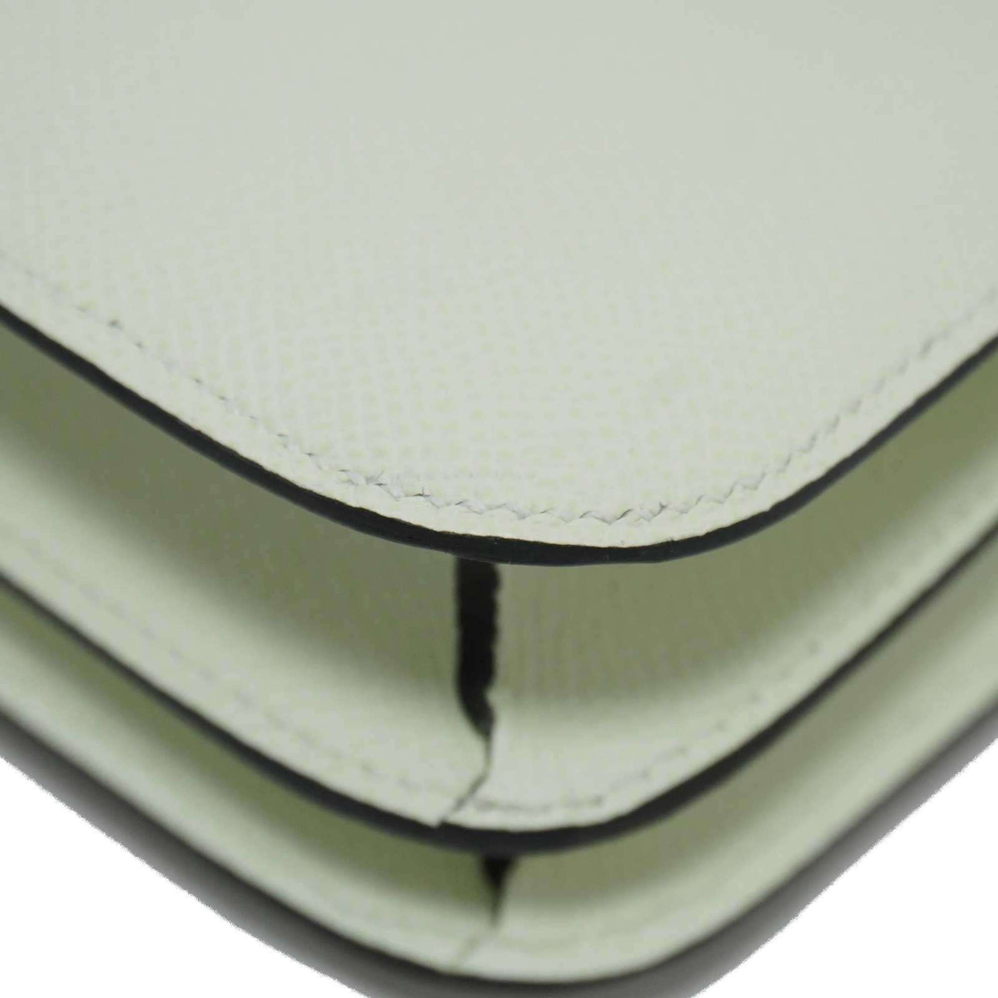 HERMES Constance Handbag Shoulder Bag Veil Fizz SV Hardware Epson U Engraved Ladies Men's