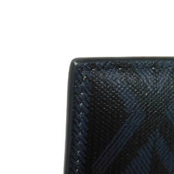 Christian Dior Dior Coin Case Zip Card Holder CD Diamond Smooth Calfskin Black 2ESBC250DCO_H43E Men's