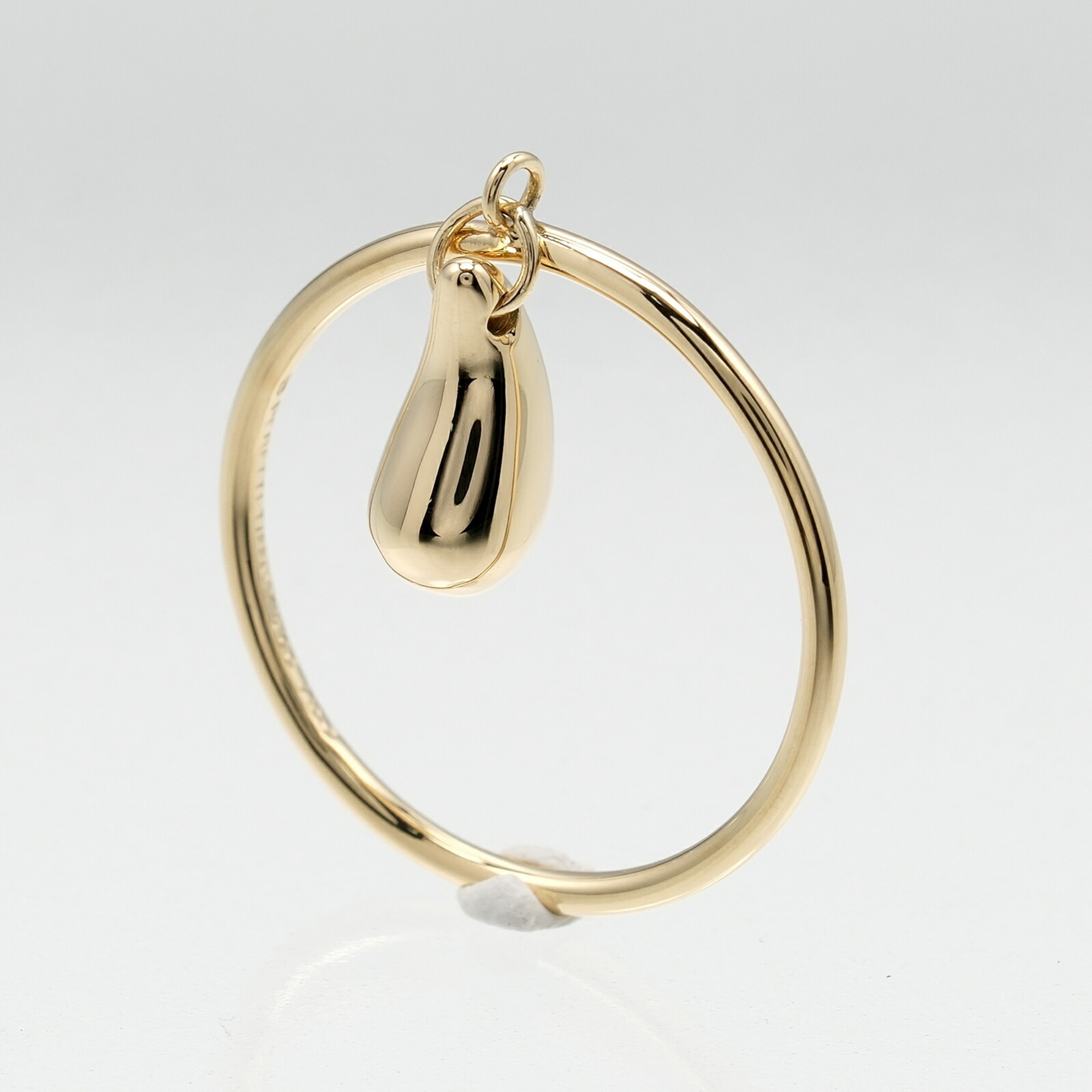 Tiffany TIFFANY&Co. Teardrop Ring Approx. 2.51g K18 YG Yellow Gold I112223112
