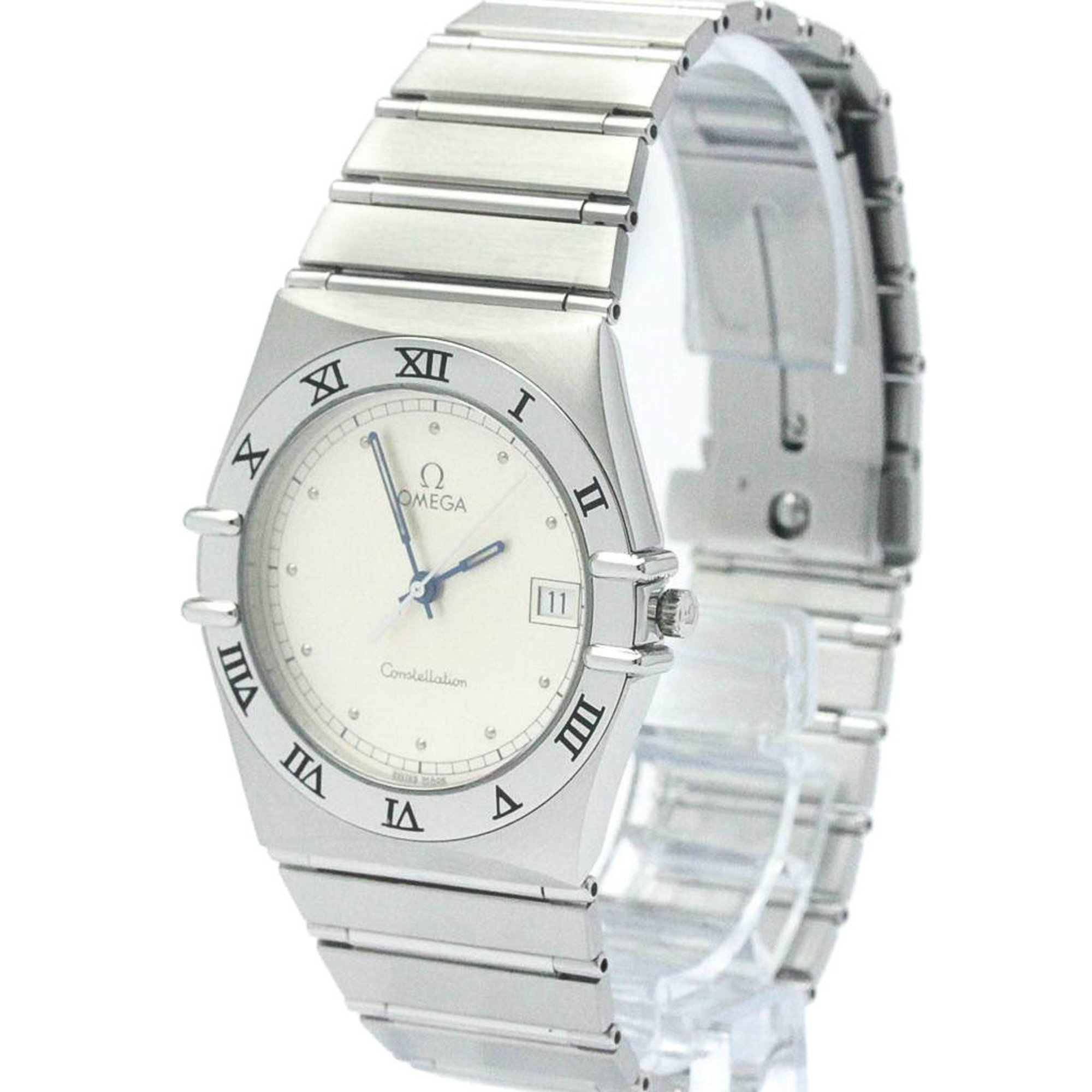 Polished OMEGA Constellation Stainless Steel Quartz Mens Watch 396.1070 BF567941
