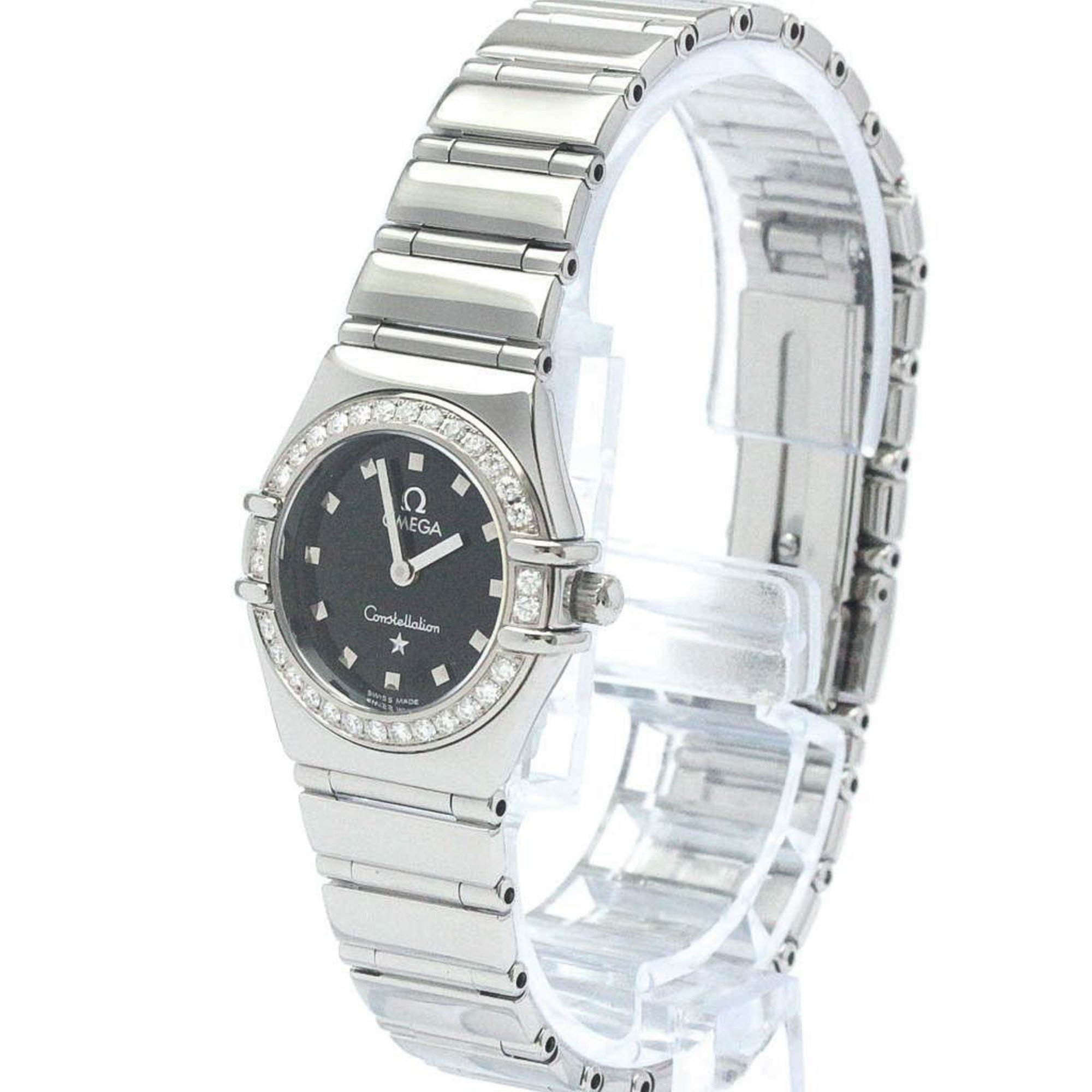 Polished OMEGA Constellation My Choice Diamond Ladies Watch 1465.51 BF566805
