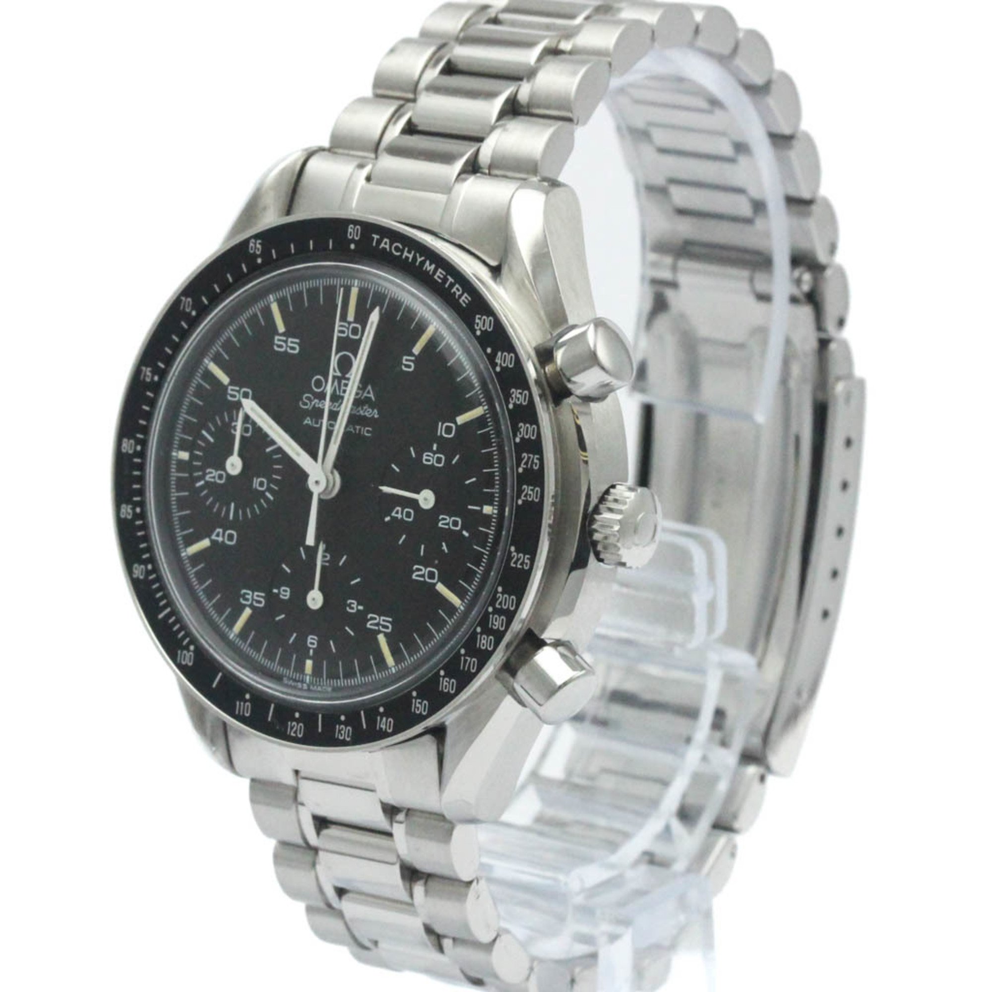 Polished OMEGA Speedmaster Automatic Steel Mens Watch 3510.50 BF566743