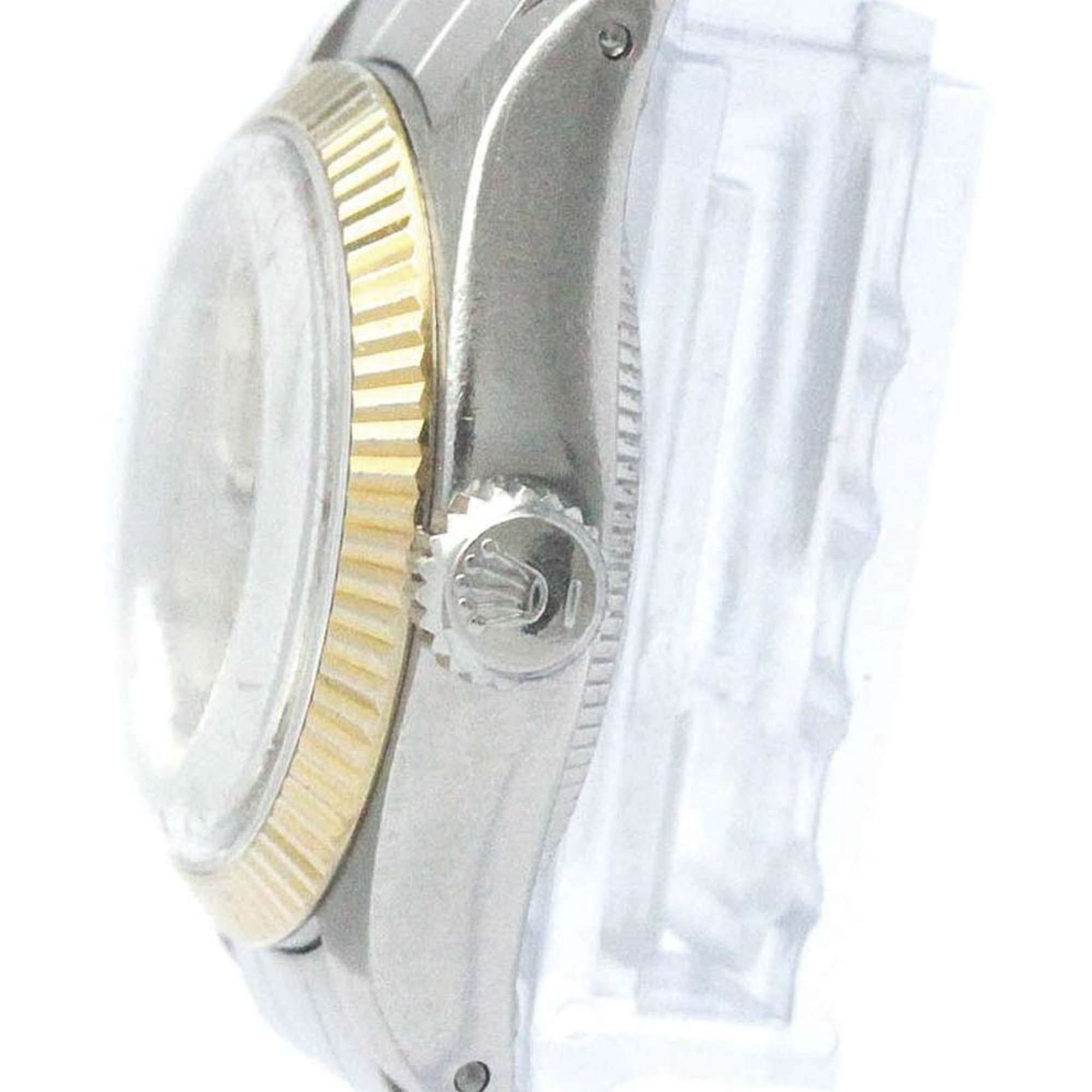 Vintage ROLEX Oyster Perpetual 6719 White Gold Steel Ladies Watch BF565449