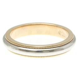 Tiffany Classic Milgrain Ring Pink Gold (18K),Platinum Fashion No Stone Band Ring Gold,Silver
