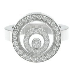 Chopard Happy Spirit 82/5422/0-20 White Gold (18K) Fashion Diamond Band Ring Silver